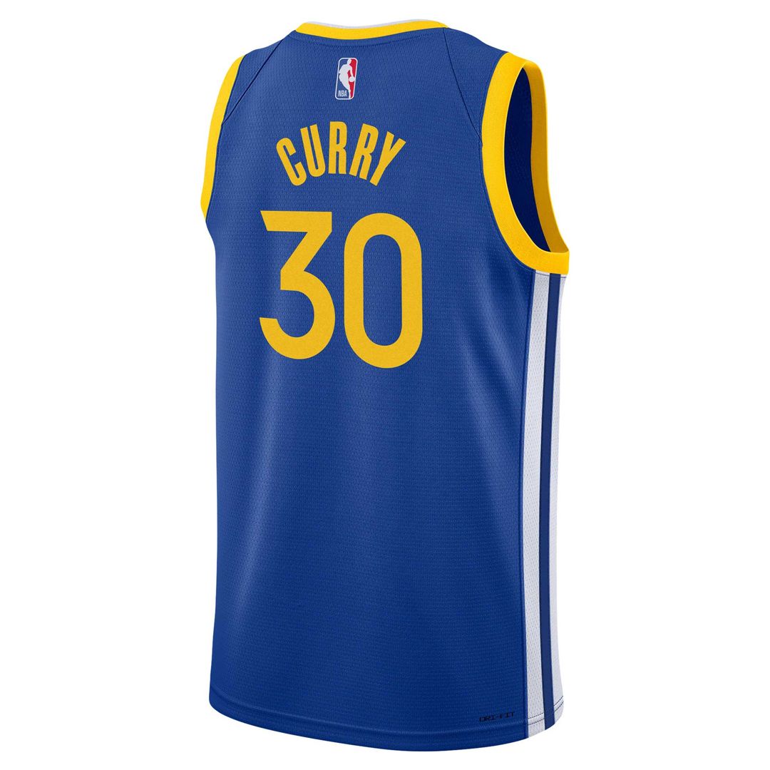 Stephen Curry Golden State Warriors Nike Youth Swingman Jersey - Icon Edition - Royal Official NBA Team Apparel Basketball Fan Gear
