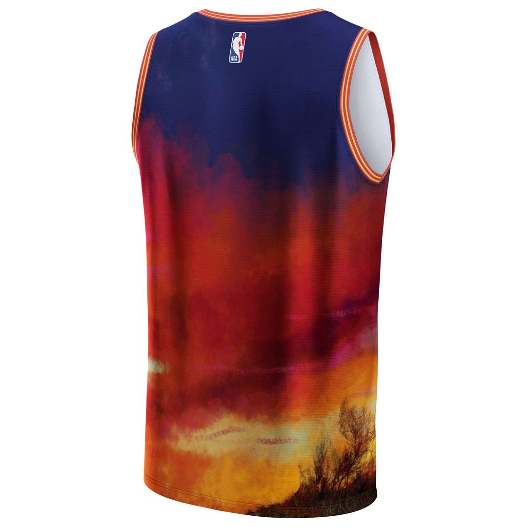 Phoenix Suns NBA & KidSuper Studios by Fanatics Unisex Hometown Jersey - Red Official NBA Team Apparel Basketball Fan Gear