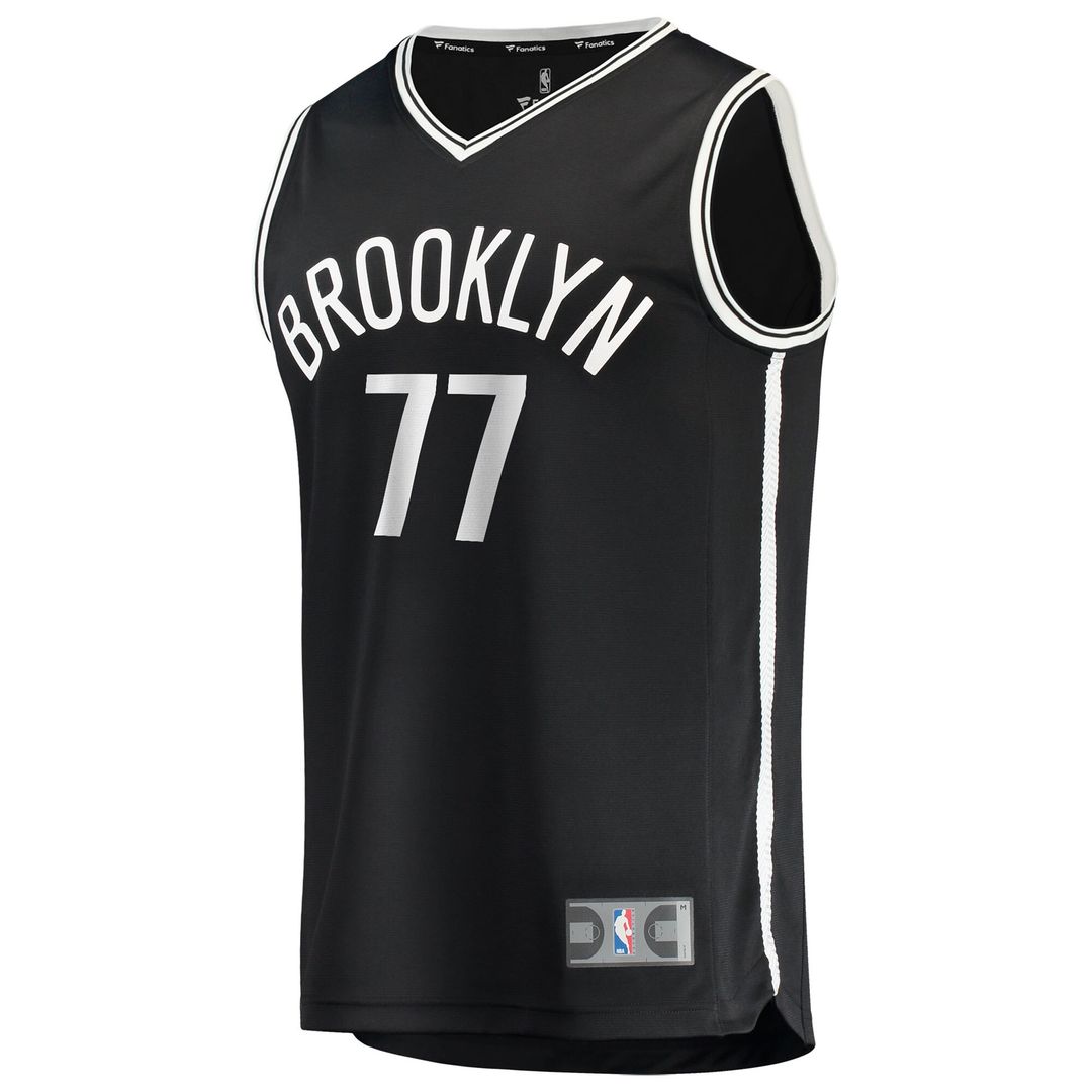 Ben Saraf Brooklyn Nets Fanatics Fast Break Replica Jersey - Black - Icon Edition Official NBA Team Apparel Basketball Fan Gear
