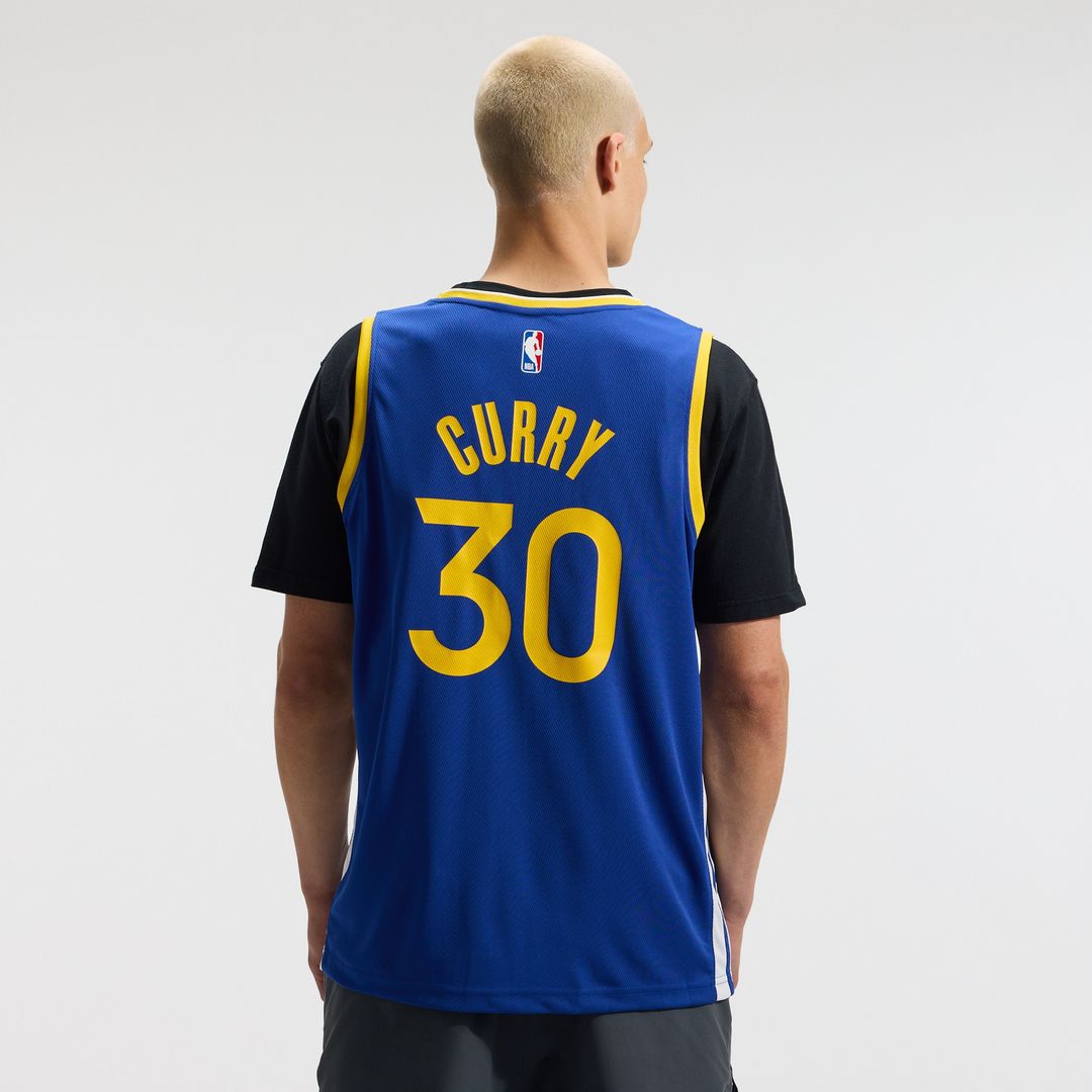 Stephen Curry Golden State Warriors Fanatics Fast Break Replica Jersey - Icon Edition - Royal Official NBA Team Apparel Basketball Fan Gear