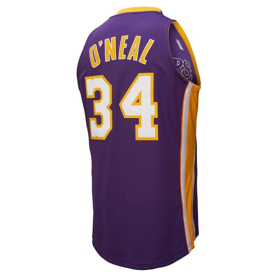 Shaquille O'Neal Los Angeles Lakers Mitchell & Ness 2000 NBA All-Star Game Authentic Jersey - Purple Official NBA Team Apparel Basketball Fan Gear