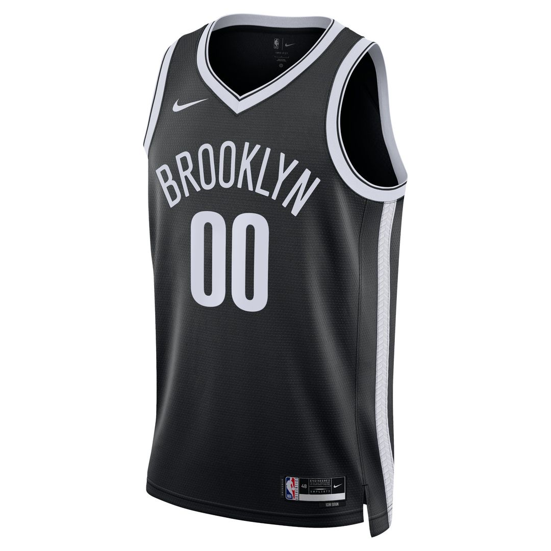 Brooklyn Nets Nike Unisex Swingman Custom Jersey White - Association Edition Official NBA Team Apparel Basketball Fan Gear