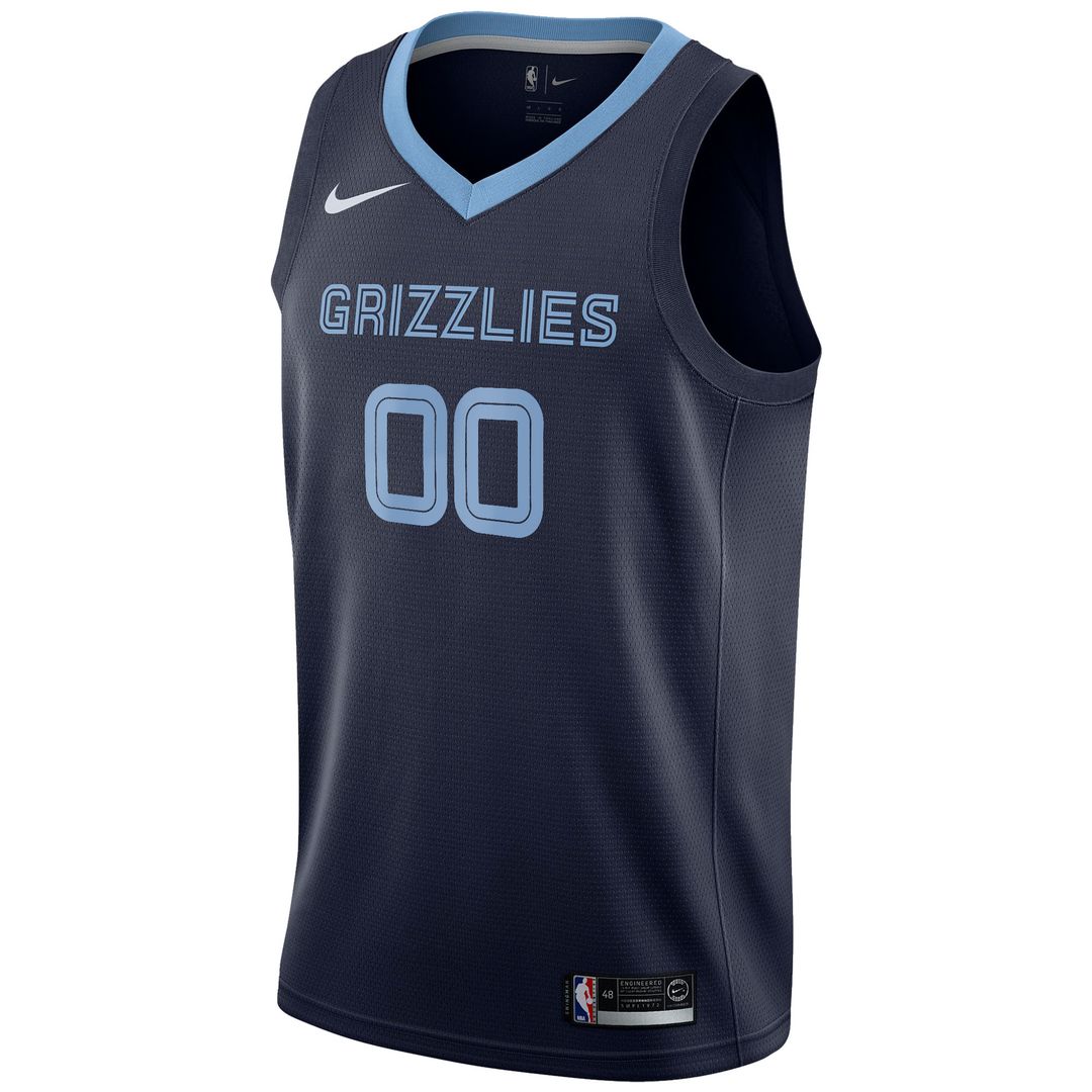 Memphis Grizzlies Nike 2020/21 Swingman Custom Jersey - Association Edition - White Official NBA Team Apparel Basketball Fan Gear