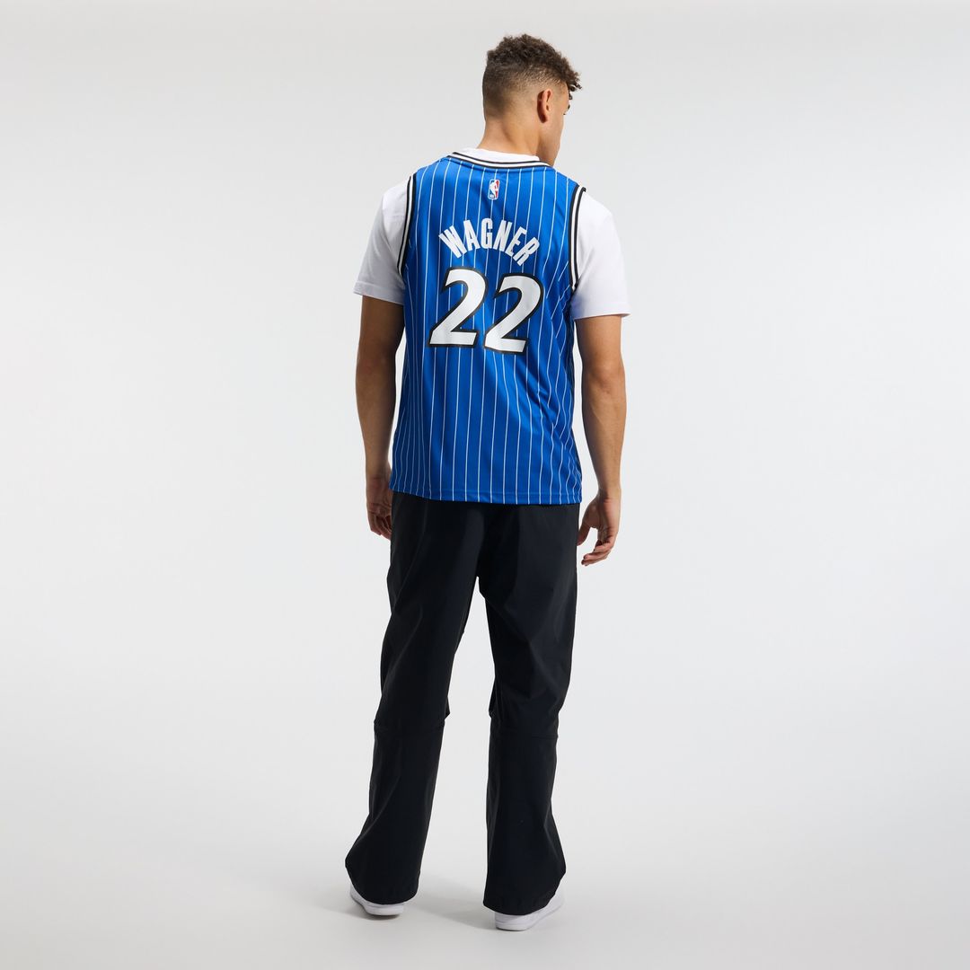 Franz Wagner Orlando Magic Fanatics Fast Break Replica Player Jersey - Icon Edition - Blue Official NBA Team Apparel Basketball Fan Gear