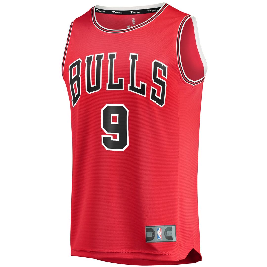 Nikola Vucevic Chicago Bulls Fanatics Youth Fast Break Replica Jersey - Icon Edition - Red Official NBA Team Apparel Basketball Fan Gear