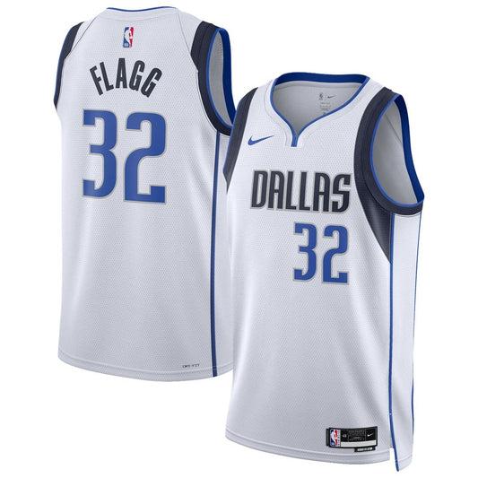 Cooper Flagg Dallas Mavericks Nike Unisex Swingman Player Jersey - Association Edition - White Official NBA Team Apparel Basketball Fan Gear