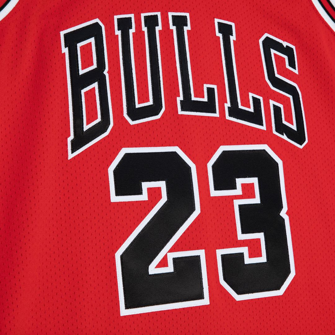 Michael Jordan Chicago Bulls Mitchell & Ness 1997-98 Authentic Jersey - Red Official NBA Team Apparel Basketball Fan Gear