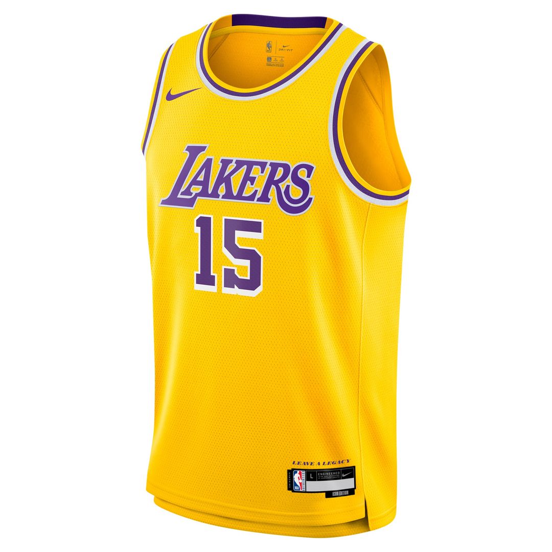 Austin Reaves Los Angeles Lakers Nike Youth Swingman Jersey - Icon Edition - Gold Official NBA Team Apparel Basketball Fan Gear