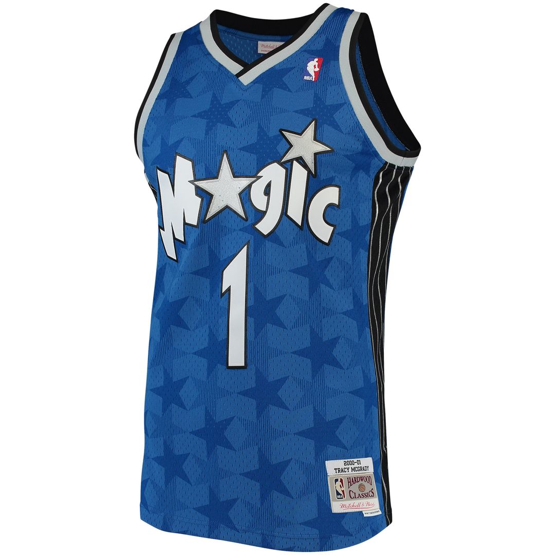 Tracy McGrady Orlando Magic Mitchell & Ness Hardwood Classics Swingman Jersey - Black Official NBA Team Apparel Basketball Fan Gear