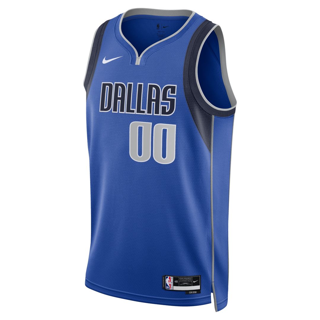 Dallas Mavericks Nike Unisex Swingman Custom Jersey Blue - Icon Edition Official NBA Team Apparel Basketball Fan Gear