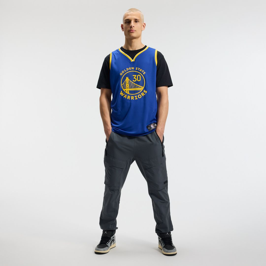 Stephen Curry Golden State Warriors Fanatics Fast Break Replica Jersey - Icon Edition - Royal Official NBA Team Apparel Basketball Fan Gear