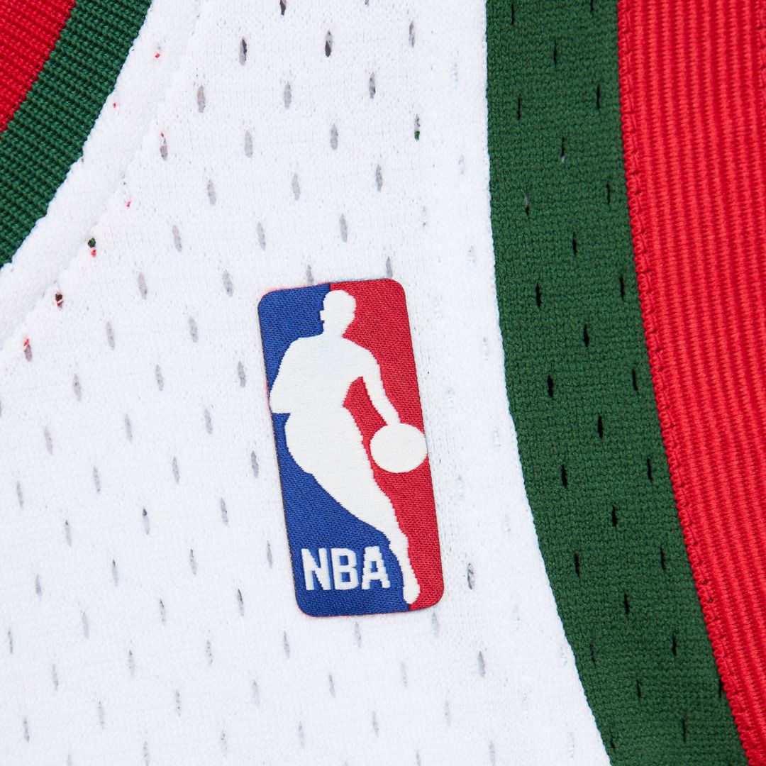 Giannis Antetokounmpo Milwaukee Bucks Mitchell & Ness 2013/14 Hardwood Classics Swingman Jersey - White Official NBA Team Apparel Basketball Fan Gear