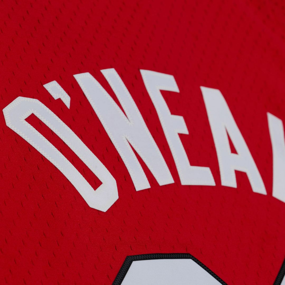 Shaquille O'Neal Miami Heat Mitchell & Ness 2005-06 Swingman Jersey - Red Official NBA Team Apparel Basketball Fan Gear