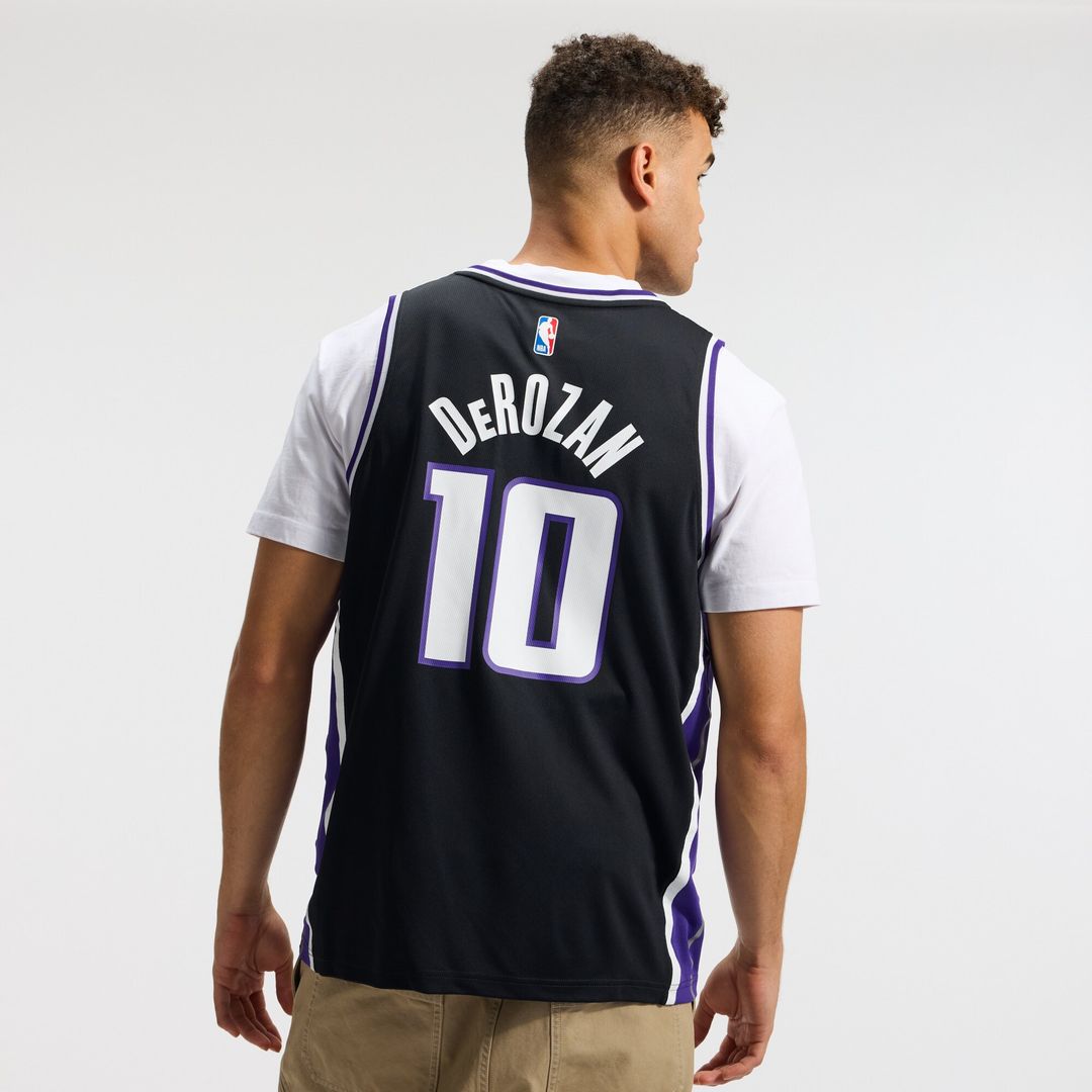DeMar DeRozan Sacramento Kings Fanatics Fast Break Replica Player Jersey - Icon Edition - Black Official NBA Team Apparel Basketball Fan Gear