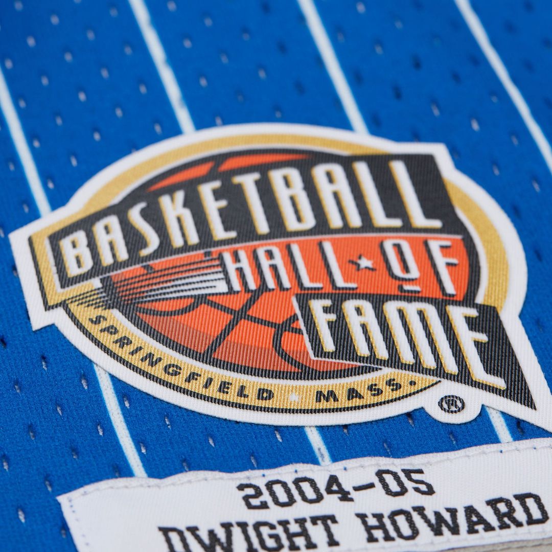 Dwight Howard Orlando Magic 2004/05 Hardwood Classics Hall of Fame Swingman Jersey - Blue Official NBA Team Apparel Basketball Fan Gear