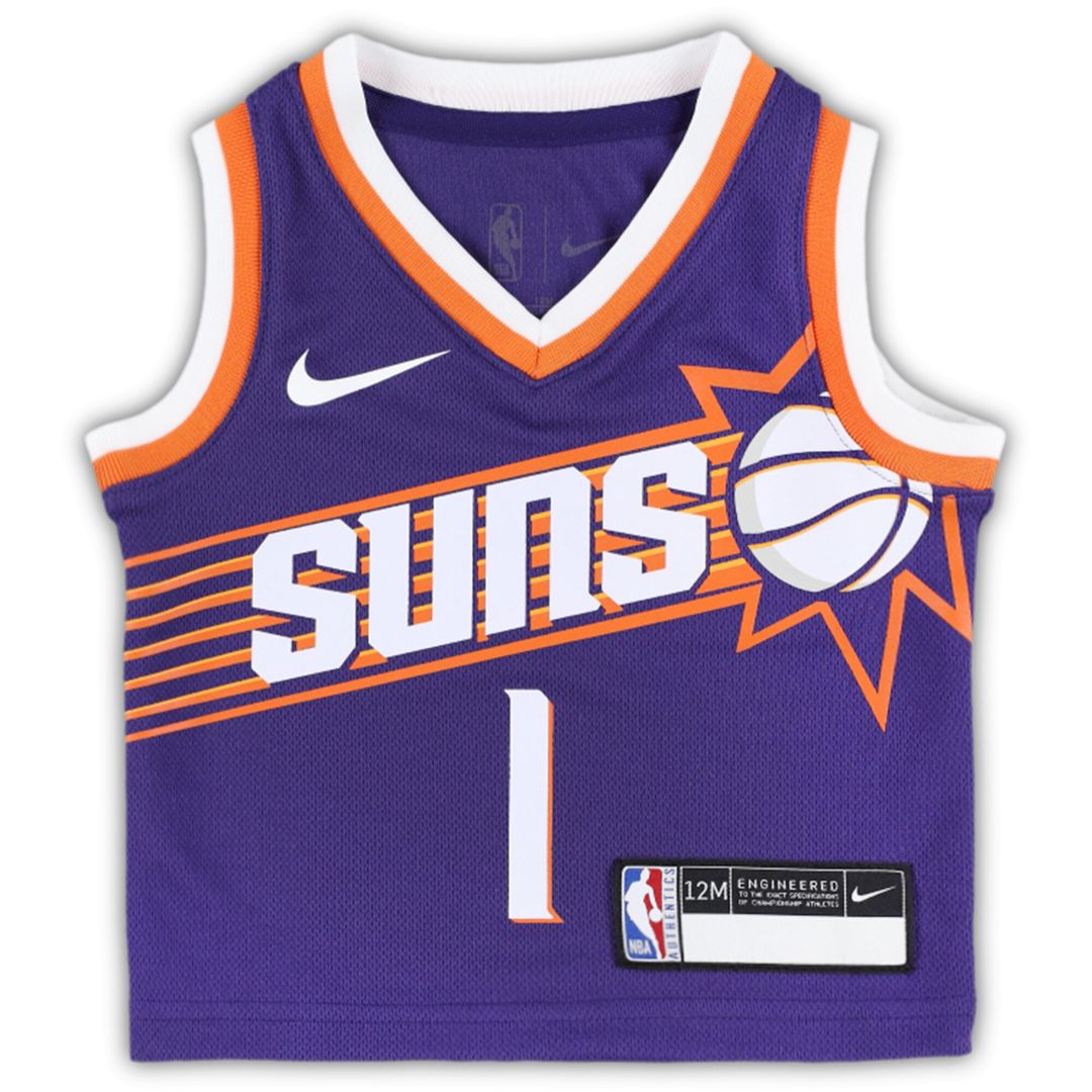 Devin Booker Phoenix Suns Nike Infant Swingman Player Jersey - Icon Edition - Purple Official NBA Team Apparel Basketball Fan Gear