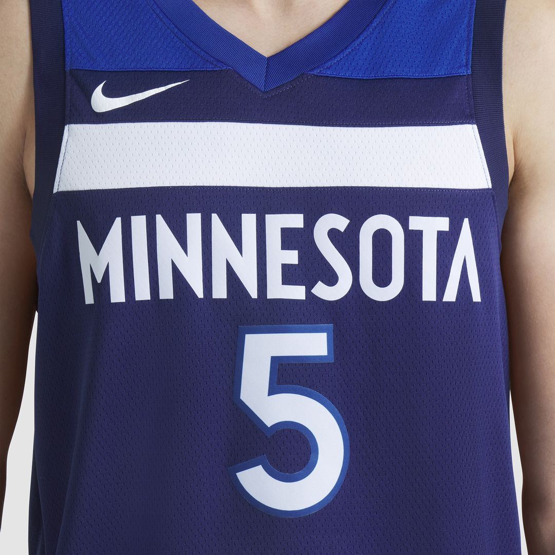 Anthony Edwards Minnesota Timberwolves Nike Unisex Swingman Jersey - Icon Edition - Navy Official NBA Team Apparel Basketball Fan Gear