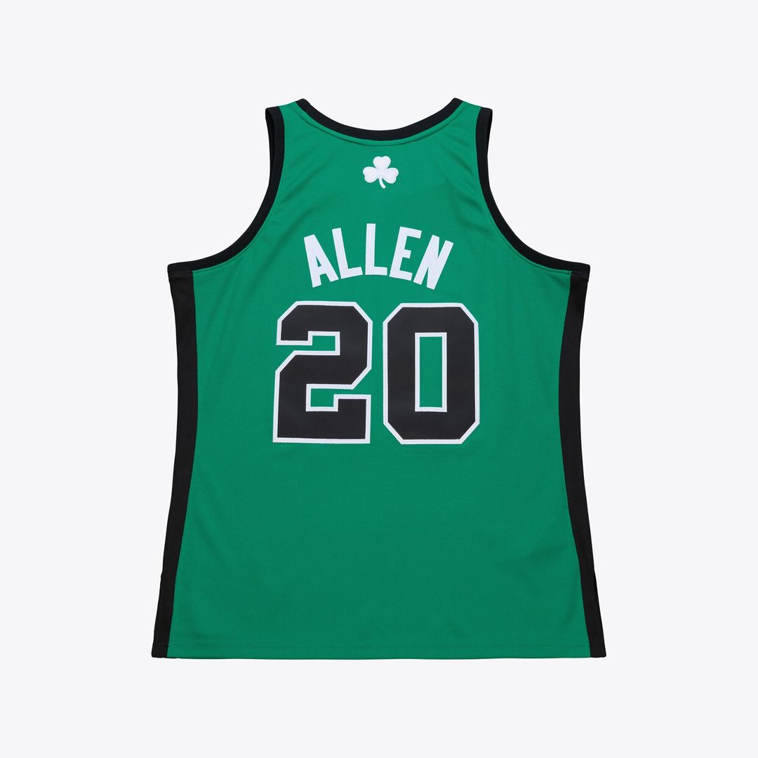 Ray Allen Boston Celtics Mitchell & Ness 2007-08 Hardwood Classics Authentic Jersey - Kelly Green Official NBA Team Apparel Basketball Fan Gear