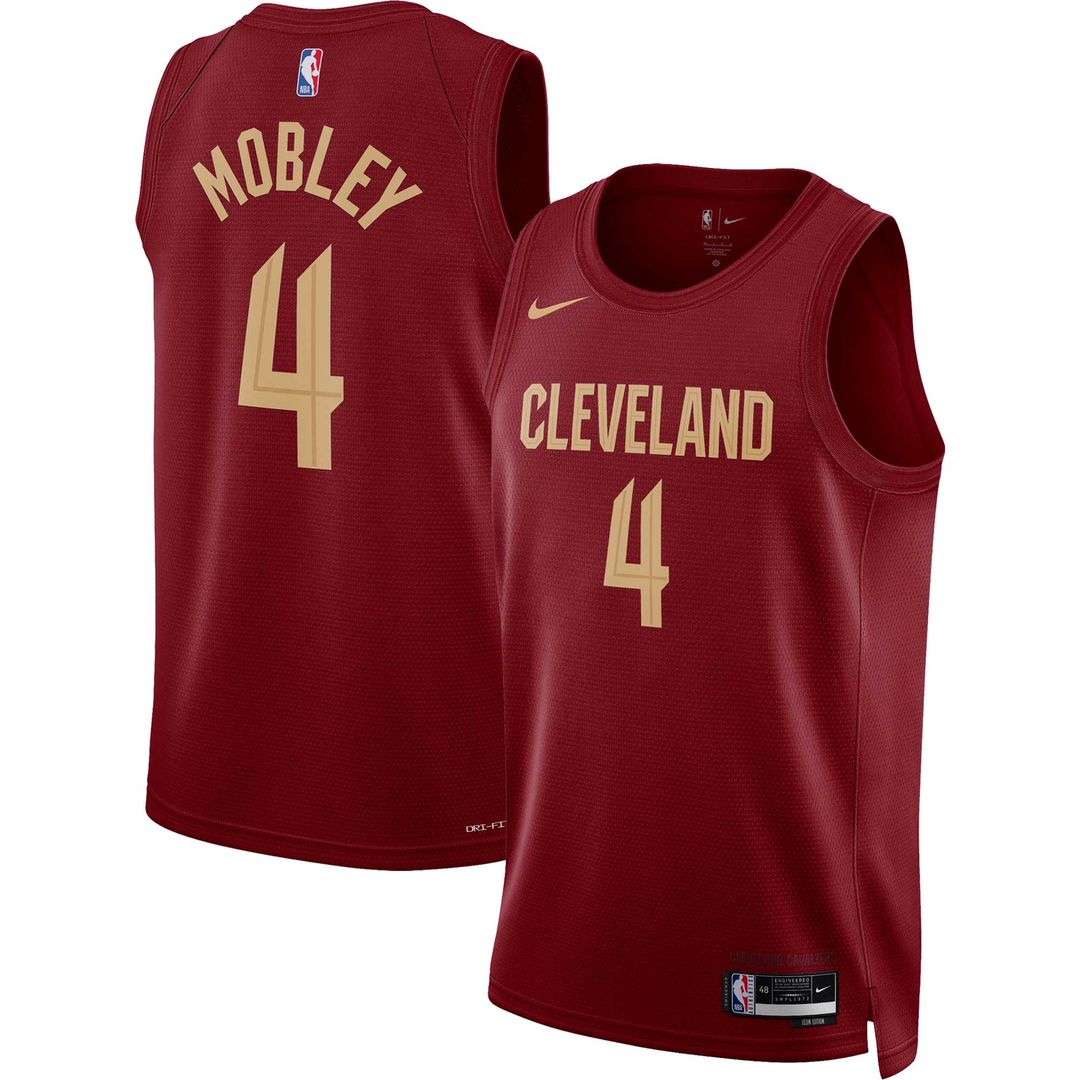 Evan Mobley Cleveland Cavaliers Nike Unisex Swingman Jersey - Icon Edition - Wine Official NBA Team Apparel Basketball Fan Gear