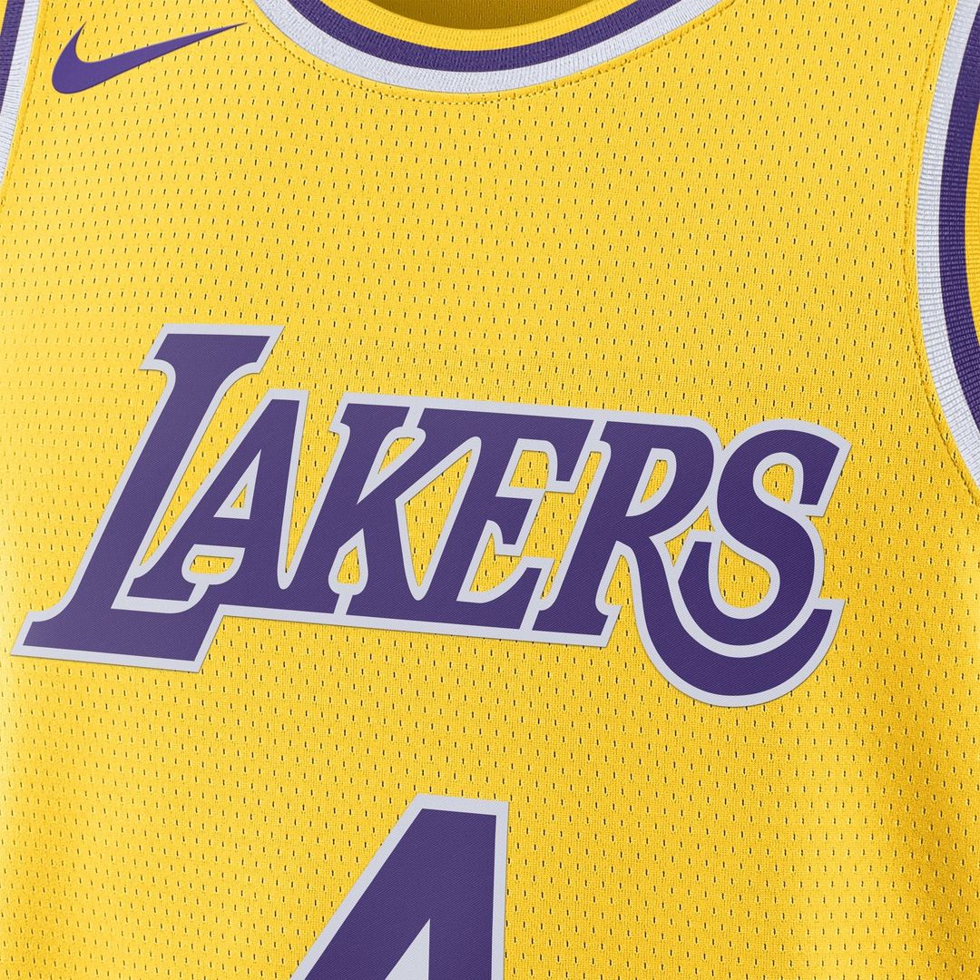 Dalton Knecht Los Angeles Lakers Nike Unisex Swingman Jersey - Gold Official NBA Team Apparel Basketball Fan Gear
