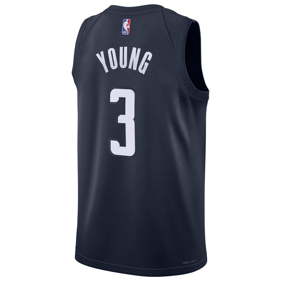 Trae Young Washington Wizards Jordan Brand Unisex Swingman Jersey - Statement Edition - Navy Official NBA Team Apparel Basketball Fan Gear