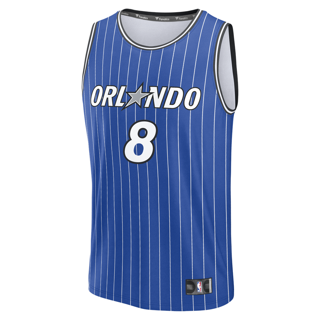 Jamal Cain Orlando Magic Fanatics Fast Break Jersey - Icon Edition - Blue Official NBA Team Apparel Basketball Fan Gear