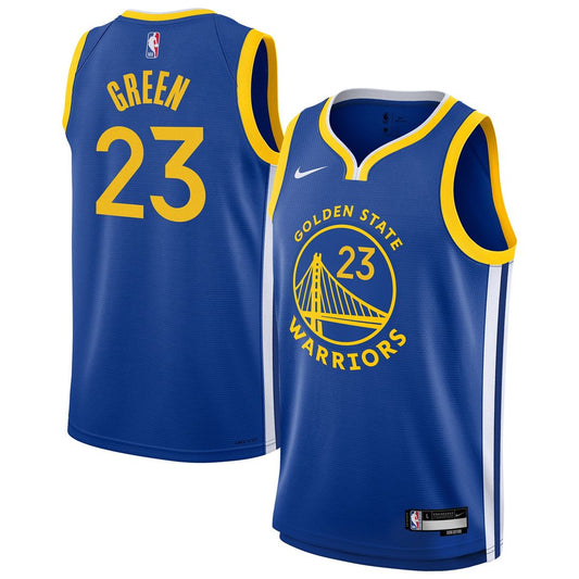 Draymond Green Golden State Warriors Nike Youth Swingman Jersey - Icon Edition - Royal Official NBA Team Apparel Basketball Fan Gear