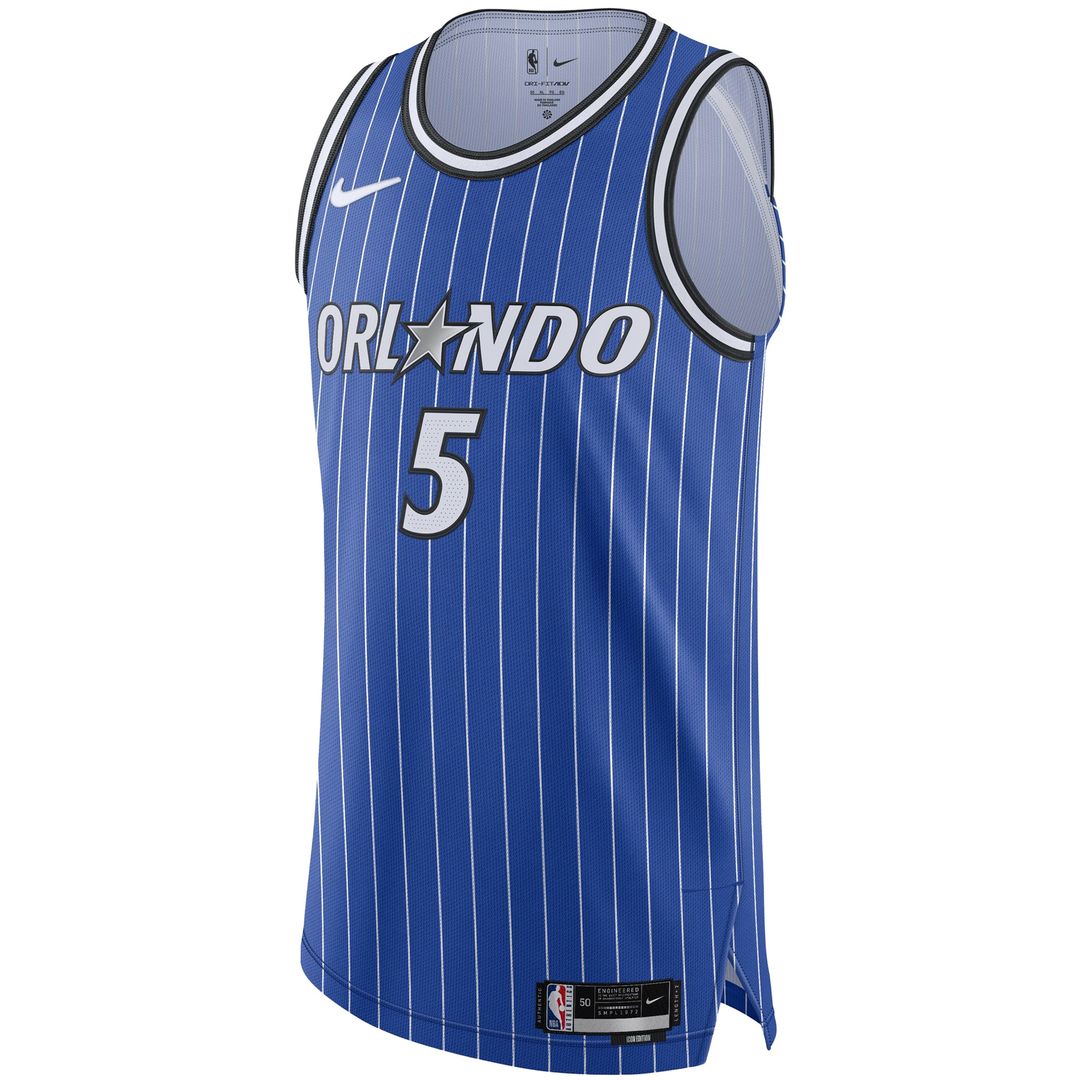 Paolo Banchero Orlando Magic Nike Authentic Player Jersey - Icon Edition - Blue Official NBA Team Apparel Basketball Fan Gear