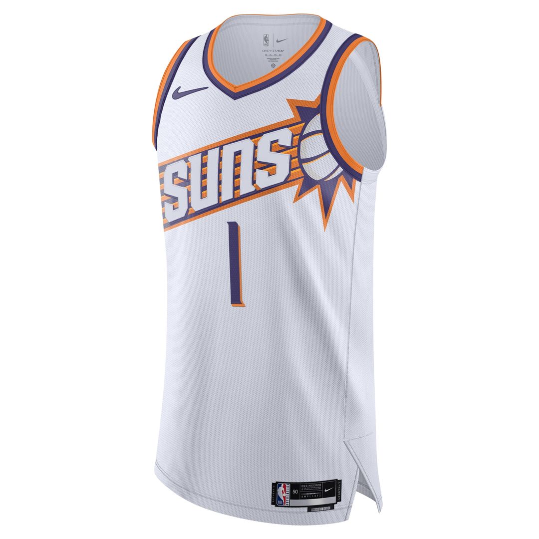 Devin Booker Phoenix Suns Nike Authentic Jersey - Association Edition - White Official NBA Team Apparel Basketball Fan Gear