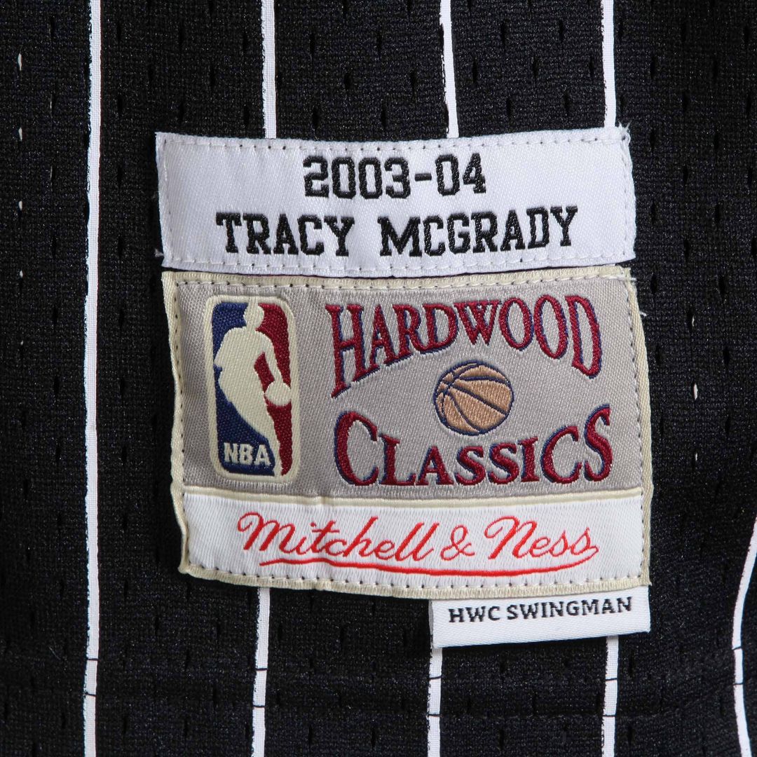 Tracy McGrady Orlando Magic Mitchell & Ness Hardwood Classics Swingman Jersey - Black Official NBA Team Apparel Basketball Fan Gear
