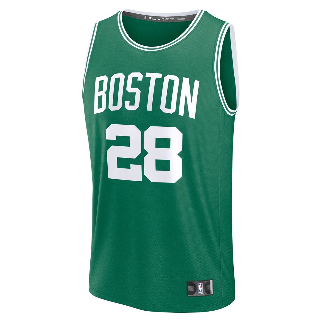 Hugo Gonzalez Boston Celtics Fanatics Youth 2025 NBA Draft First Round Pick Fast Break Replica Jersey - Icon Edition - Kelly Green Official NBA Team A