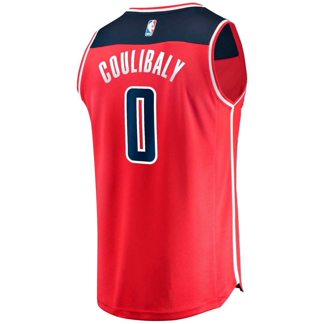 Washington Wizards Fanatics Fast Break Replica Jersey - Icon Edition - Red Official NBA Team Apparel Basketball Fan Gear