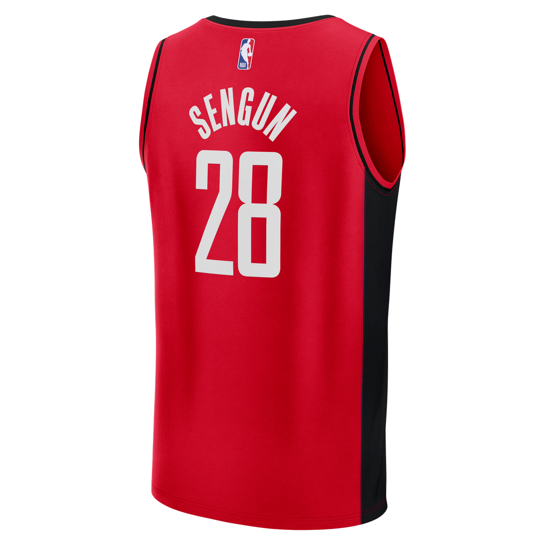 Alperen Şengün Houston Rockets Fanatics Fast Break Replica Jersey - Red - Icon Edition Official NBA Team Apparel Basketball Fan Gear