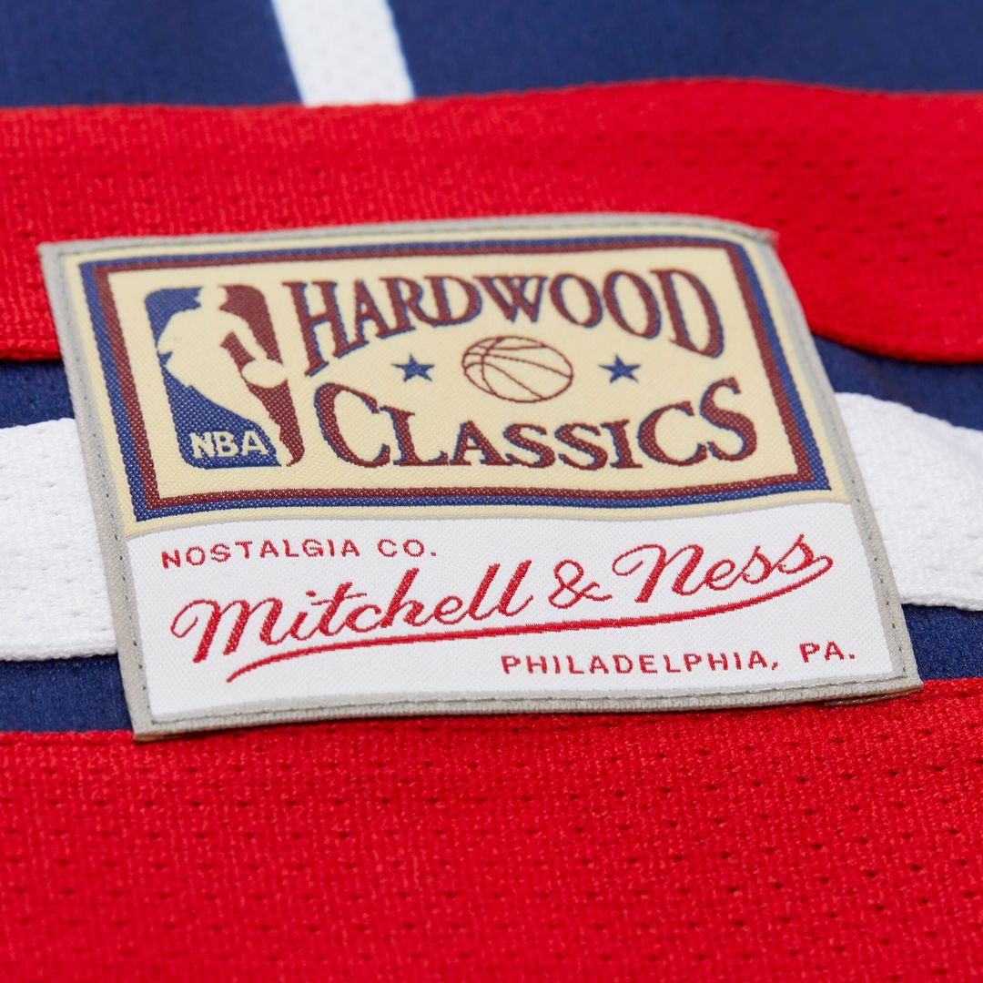Hakeem Olajuwon Houston Rockets Mitchell & Ness Unisex Maxxed Out Fashion Hockey Jersey - Navy Official NBA Team Apparel Basketball Fan Gear