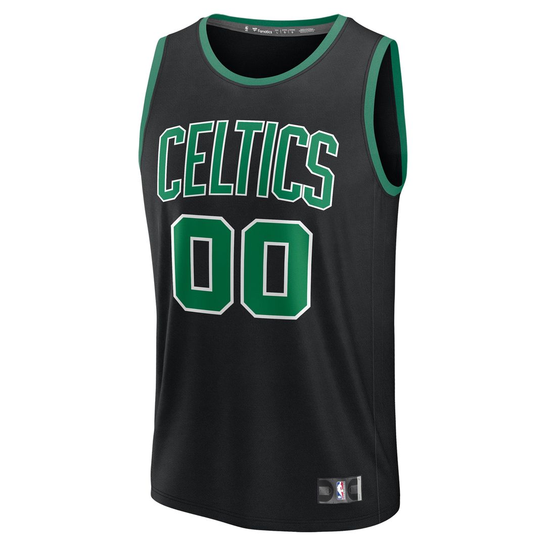 Boston Celtics Fanatics Fast Break Custom Jersey - Icon Edition - Kelly Green Official NBA Team Apparel Basketball Fan Gear