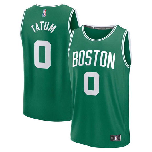 Jayson Tatum Boston Celtics Fanatics Youth Fast Break Replica Player Jersey - Icon Edition - Kelly Green Official NBA Team Apparel Basketball Fan Gear