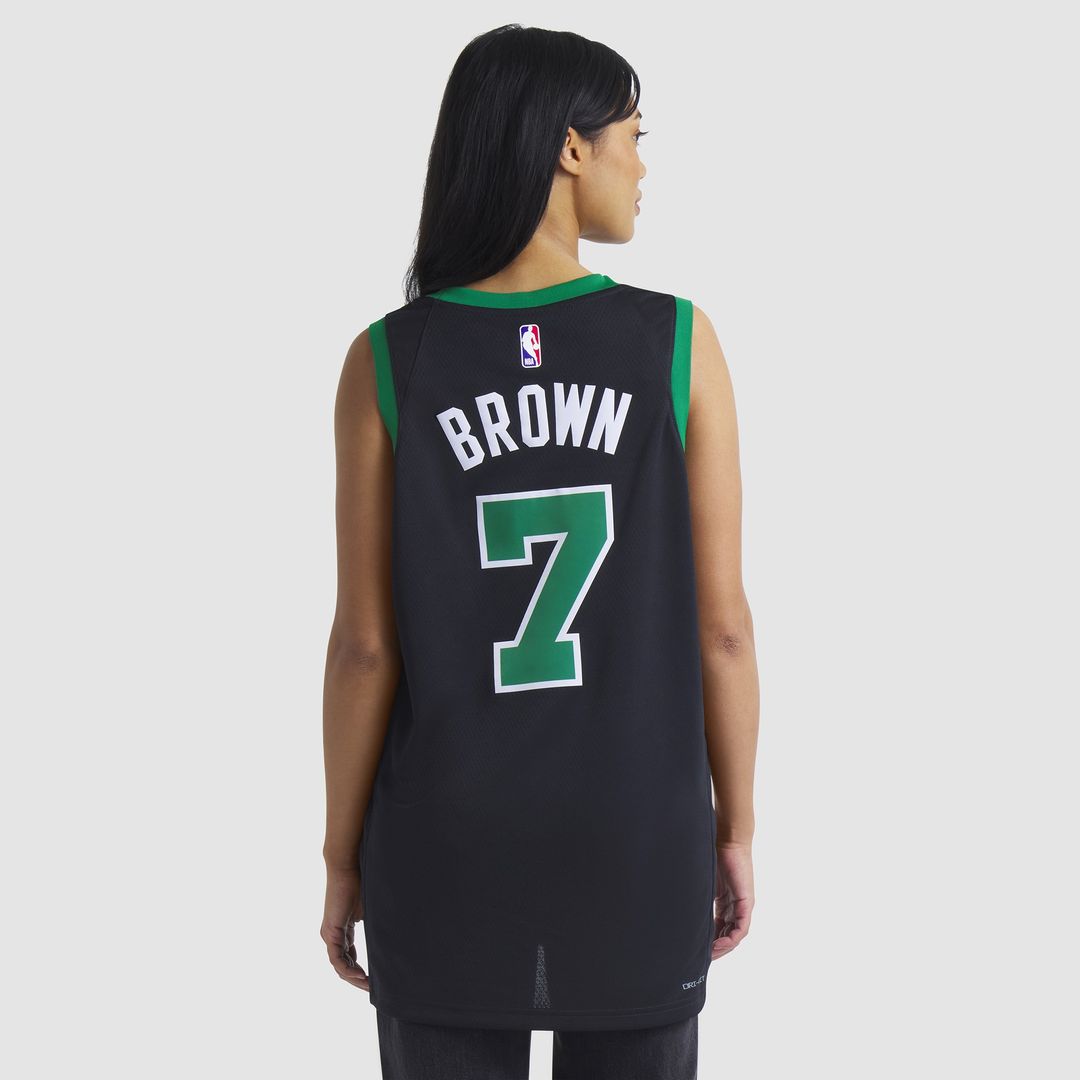 Jaylen Brown Boston Celtics Jordan Brand Unisex Swingman Jersey - Statement Edition - Black Official NBA Team Apparel Basketball Fan Gear