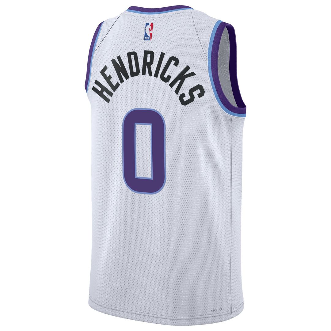 Taylor Hendricks Utah Jazz Nike Unisex Swingman Jersey - Association Edition - White Official NBA Team Apparel Basketball Fan Gear