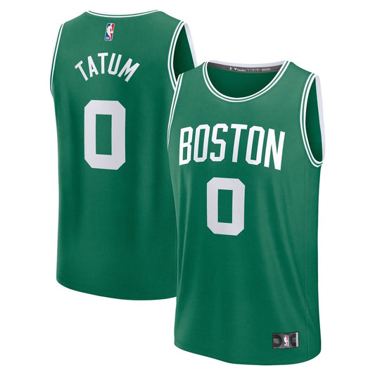 Jayson Tatum Boston Celtics Fanatics Fast Break Replica Player Jersey - Icon Edition - Kelly Green Official NBA Team Apparel Basketball Fan Gear