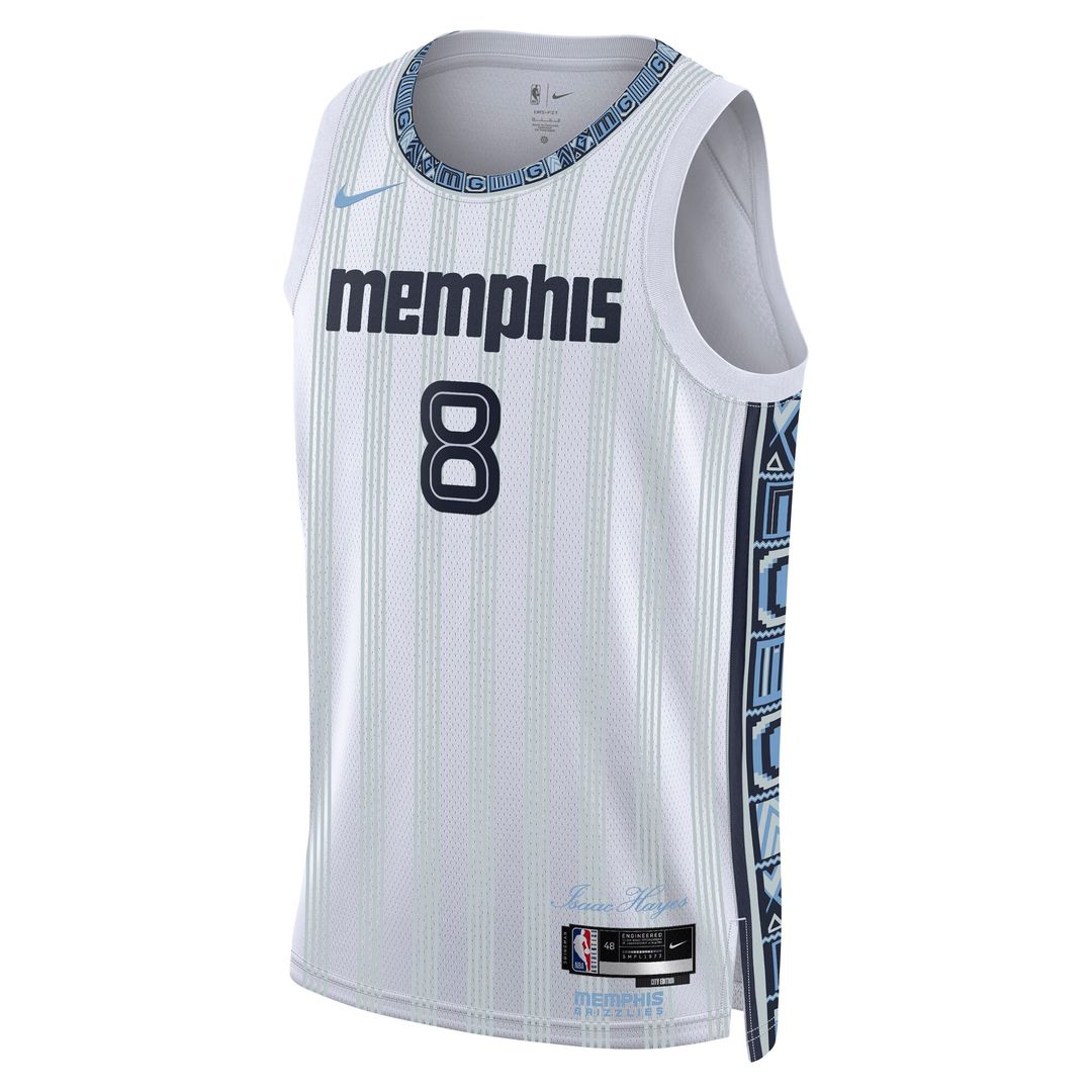 Jaren Jackson Jr. Memphis Grizzlies Nike Unisex 2025/26 Swingman Jersey - White - City Edition Official NBA Team Apparel Basketball Fan Gear