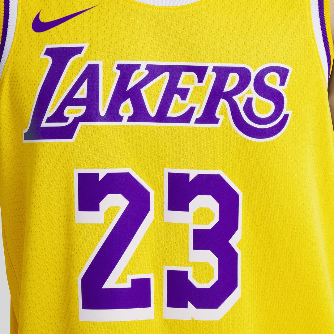 LeBron James Los Angeles Lakers Nike Unisex Swingman Jersey - Association Edition - White Official NBA Team Apparel Basketball Fan Gear