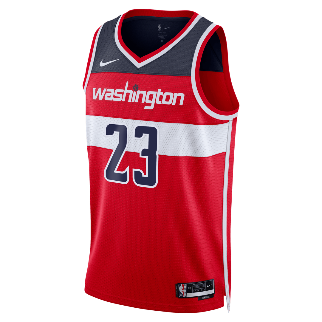 Anthony Davis Washington Wizards Nike Unisex Swingman Jersey - Icon Edition - Red Official NBA Team Apparel Basketball Fan Gear