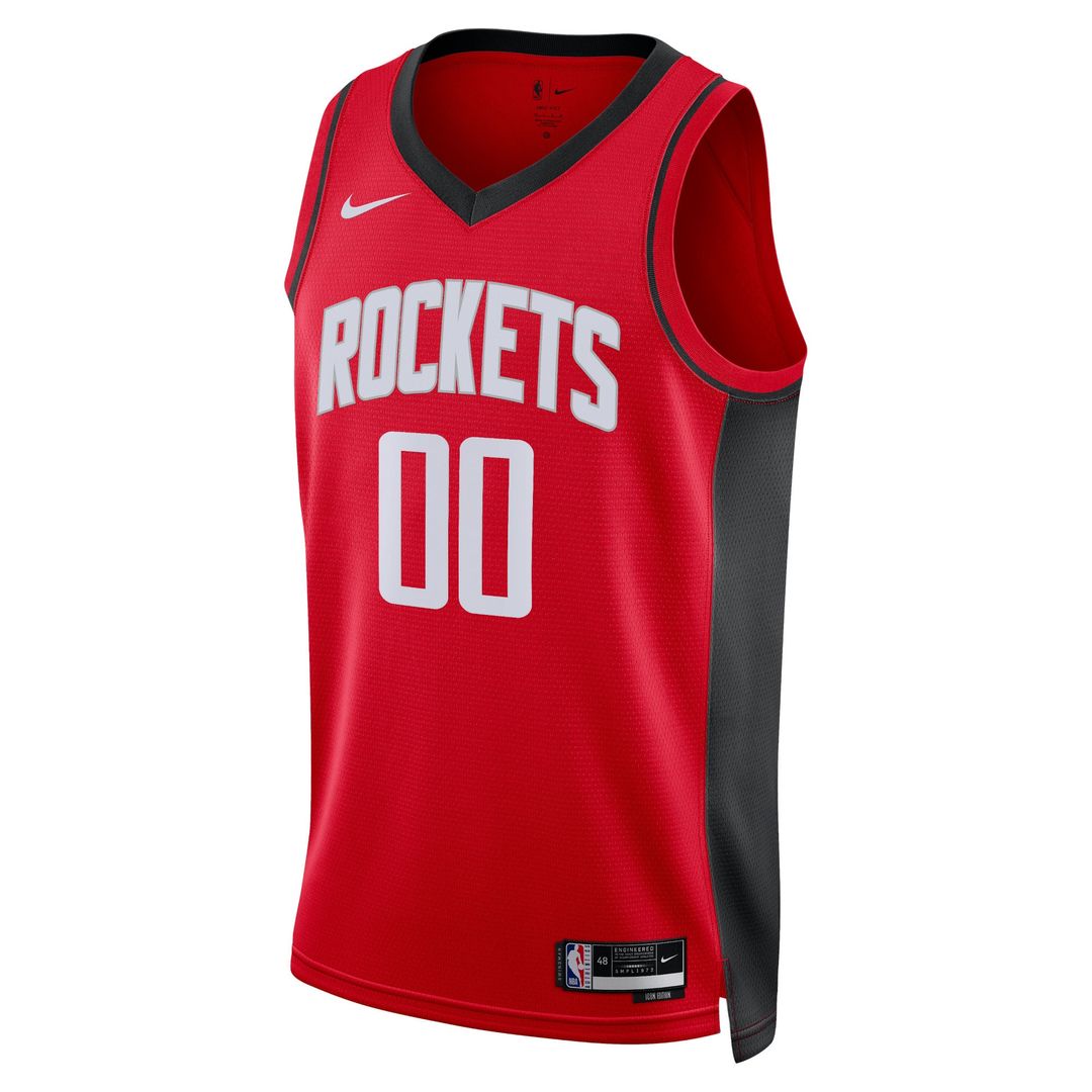 Houston Rockets Nike Unisex Swingman Custom Jersey Red - Icon Edition Official NBA Team Apparel Basketball Fan Gear
