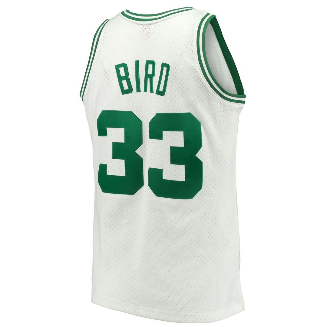 Larry Bird Boston Celtics Mitchell & Ness Hardwood Classics Swingman Jersey - Kelly Green Official NBA Team Apparel Basketball Fan Gear