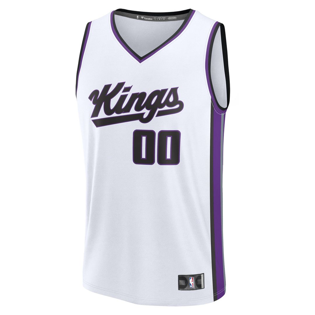 Sacramento Kings Fanatics Fast Break Custom Jersey - Statement Edition - Purple Official NBA Team Apparel Basketball Fan Gear