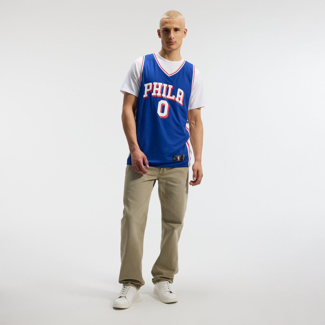 Tyrese Maxey Philadelphia 76ers Fanatics Fast Break Replica Player Jersey - Icon Edition - Royal Official NBA Team Apparel Basketball Fan Gear