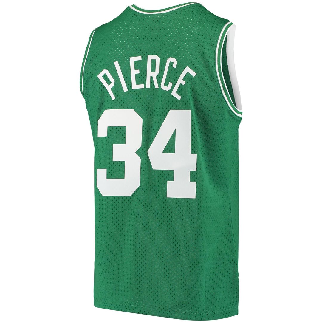 Paul Pierce Boston Celtics Mitchell & Ness Hardwood Classics Swingman Jersey - White Official NBA Team Apparel Basketball Fan Gear