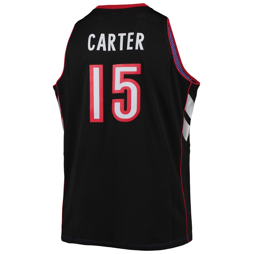 Vince Carter Toronto Raptors Mitchell & Ness Big & Tall 1999/00 Hardwood Classics Swingman Jersey - Purple Official NBA Team Apparel Basketball Fan Ge
