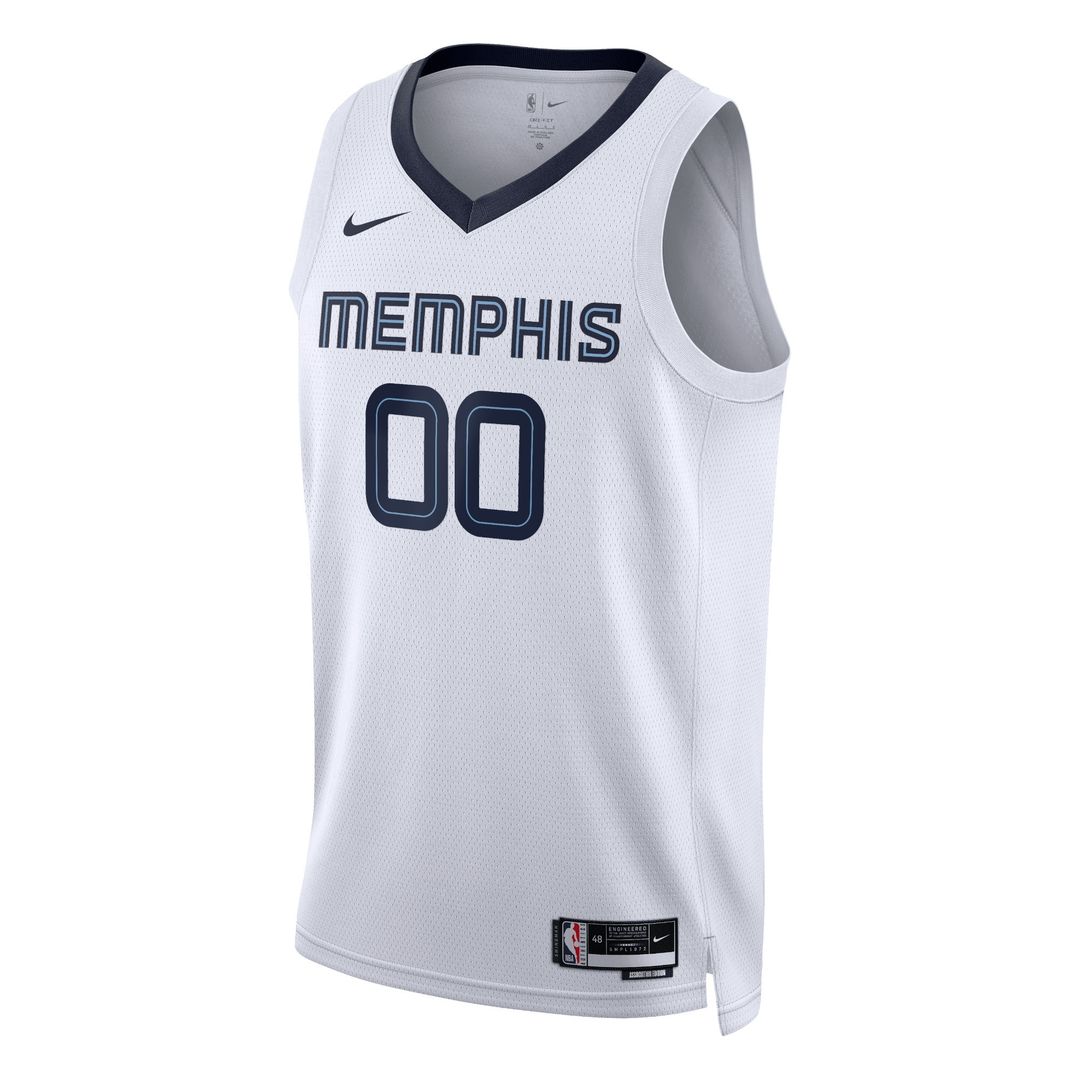 Memphis Grizzlies Nike Unisex Swingman Custom Jersey White - Association Edition Official NBA Team Apparel Basketball Fan Gear
