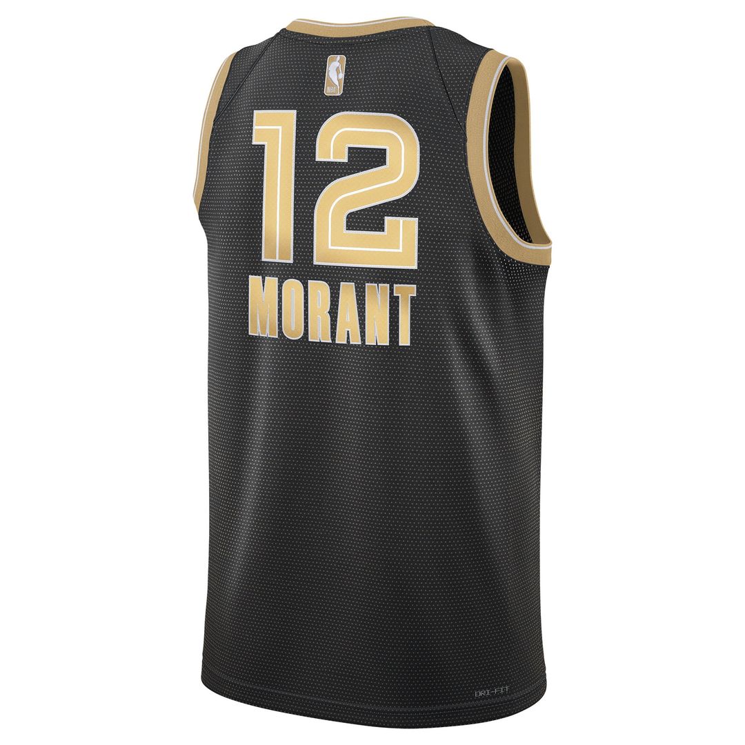 Ja Morant Memphis Grizzlies Nike Unisex Select Series Swingman Jersey – Black Official NBA Team Apparel Basketball Fan Gear